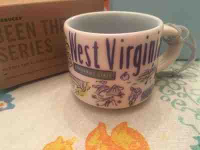 Starbucks “Been There Series” BTS Mini Mug Ornament West Virginia NIB - Sold on eBay Sep, 28th 2018 for $30.00