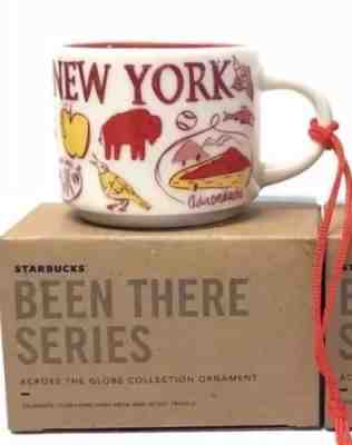 Starbucks Ornament New York NY Been There Series Demitasse Mug - Sold on eBay Sep, 28th 2018 for $19.99