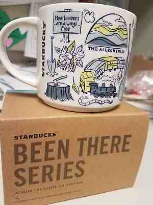 Starbucks West Virginia “Been There Series” 14oz Collector Mug WV Mountaineers - Sold on eBay Sep, 28th 2018 for $24.99