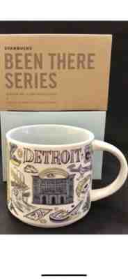 STARBUCKS Been There DETROIT CITY MUG 14oz - Sold on eBay Sep, 27th 2018 for $30.99