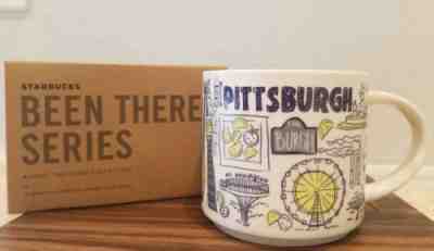 Starbucks Pittsburgh 2018 Been There Series Coffee Mug New in Box! - Sold on eBay Sep, 27th 2018 for $22.00