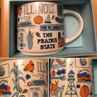 New Starbucks Been There Coffee Cup Illinois State Mug - Sold on eBay Sep, 26th 2018 for $20.00