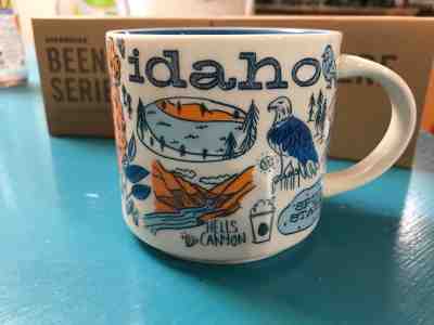 NEW Idaho Starbucks Been There Series Coffee Mug 14oz Cup - Sold on eBay Sep, 24th 2018 for $33.09