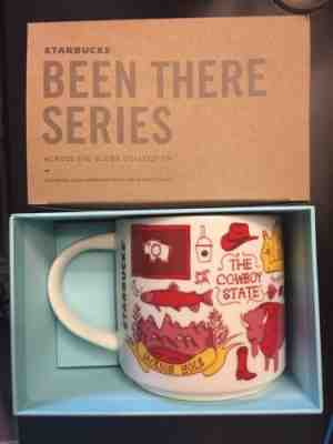 NEW 2018 Starbucks Wyoming Been There Series Collection 14 Oz Ceramic Cup Mug - Sold on eBay Sep, 24th 2018 for $50.00