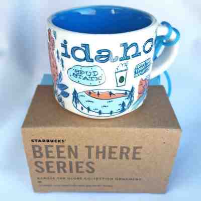 Starbucks IDAHO BEEN THERE Ornament You Are Here 2018 Coffee Cup Mug Demitasse - Sold on eBay Sep, 23rd 2018 for $26.95
