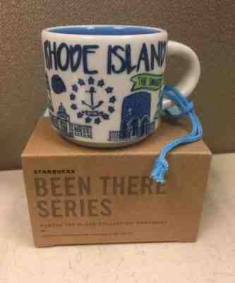 Starbucks Rhode Island Been There 2oz Ornament Mini Demi Mug Cup Espresso BNIB - Sold on eBay Sep, 22nd 2018 for $23.99