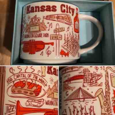 New Starbucks Been There Coffee Cup Kansas City Mug - Sold on eBay Sep, 19th 2018 for $20.00
