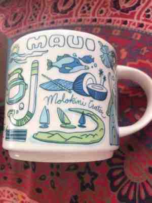 NEW In Box 2018 Starbucks MAUI Hawaii  Been There Series 14 Oz Ceramic Cup Mug - Sold on eBay Sep, 18th 2018 for $39.24
