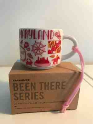 Starbucks Been There Ornament Maryland. - Sold on eBay Sep, 18th 2018 for $18.00
