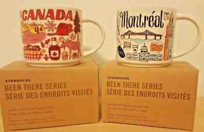 Starbucks Been There Series MONTREAL AND CANADA (2MUGS) Set NWT - Sold on eBay Sep, 18th 2018 for $62.00