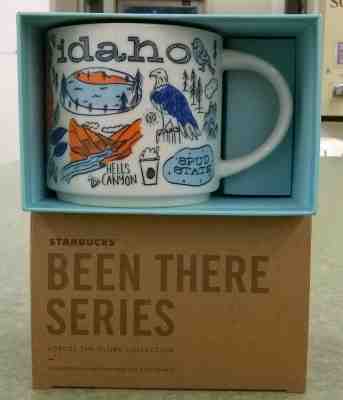 2018 NIB IDAHO Starbucks Been There Series Limited Collectors Mug - Sold on eBay Sep, 18th 2018 for $22.00