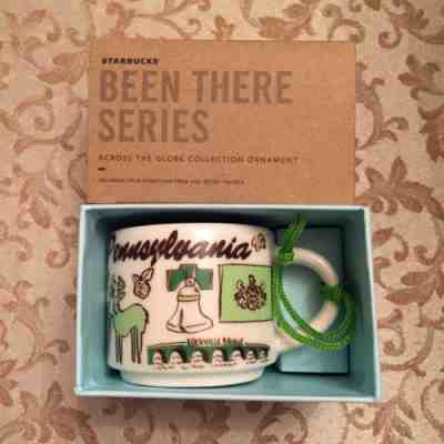 Starbucks Pennsylvania Been There Series 2oz Ornament Mug - **FOR ANNE** - Sold on eBay Sep, 17th 2018 for $20.95