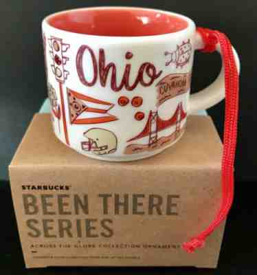 Starbucks Been There Ohio Ornament - Sold on eBay Sep, 15th 2018 for $20.00