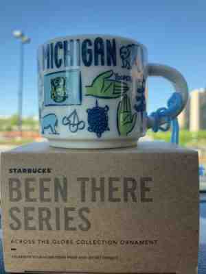 Starbucks Been There Ornament Michigan - Sold on eBay Sep, 15th 2018 for $21.99