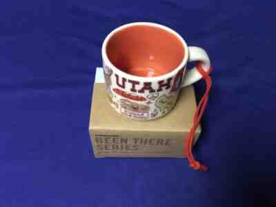 Starbucks Been There Series Across The Globe Collection Demi Ornament   UTAH - Sold on eBay Sep, 15th 2018 for $26.50