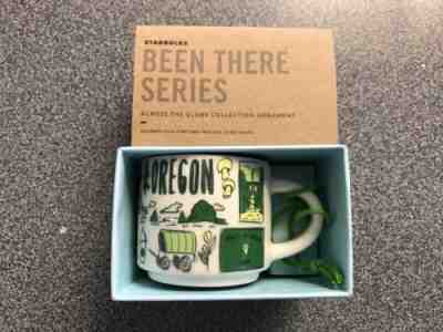 NIB Starbucks Been There Series Oregon Ornament 2oz Coffee Mug YAH You Are Here - Sold on eBay Sep, 14th 2018 for $21.99
