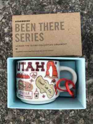 Starbucks Utah “Been There Collection” Ornament NWT 2oz - Sold on eBay Sep, 14th 2018 for $26.51