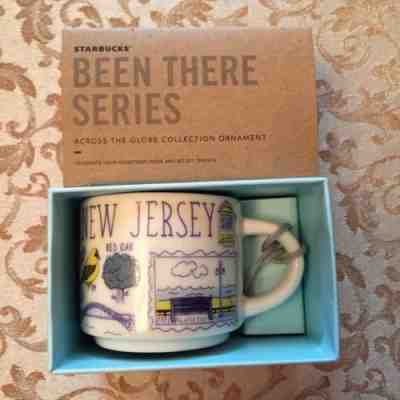 Starbucks New Jersey Been There Series 2oz Ornament Mug - Sold on eBay Sep, 14th 2018 for $19.95