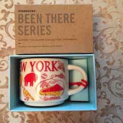 Starbucks New York Been There Series 2oz Ornament Mug - Sold on eBay Sep, 14th 2018 for $19.95