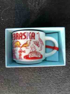 Starbucks Nebraska “Been There Collection” Ornament NWT - Sold on eBay Sep, 13th 2018 for $27.51