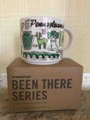 Starbucks 2018 Been There Series Pennsylvania Mug 2018 Green! - Sold on eBay Sep, 13th 2018 for $22.95