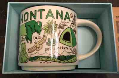 Starbucks MONTANA Been There Mugs - Sold on eBay Sep, 12th 2018 for $64.00