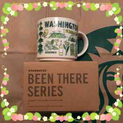 Starbucks WASHINGTON been There collection YAH Cup You Are Here Coffee Mug - Sold on eBay Sep, 12th 2018 for $19.00
