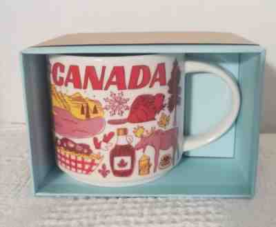 NIB STARBUCKS CANADA "BEEN THERE SERIES" 14OZ MUG  - Sold on eBay Sep, 11th 2018 for $24.99