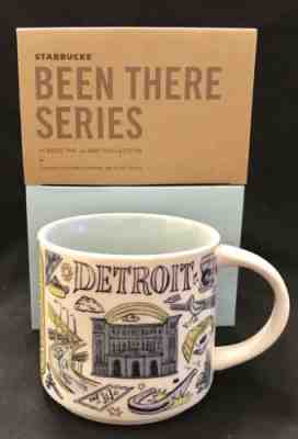 NEW 2018 STARBUCKS Been There DETROIT CITY MUG CUP Michigan Central Train Depot  - Sold on eBay Sep, 11th 2018 for $24.95