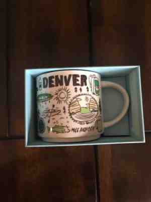 NEW Starbucks Denver Coffee Mug Been There Series in Original Box  - Sold on eBay Sep, 9th 2018 for $10.50