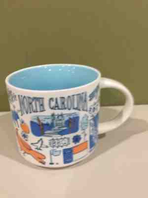 Starbucks Been There Series North Carolina Across The Globe Collection 14oz Mug - Sold on eBay Sep, 9th 2018 for $14.95
