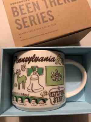 STARBUCKS BEEN THERE SERIES MUG PENNSYLVANIA NIB! - Sold on eBay Sep, 8th 2018 for $10.40