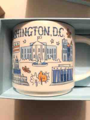 New Starbucks Washington, DC Been There Collection Cup Mug 14oz - Sold on eBay Sep, 8th 2018 for $10.00