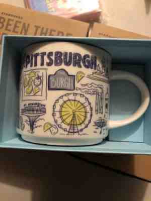 Starbucks 2018 Been There Series Pittsburgh Mug 2018 Blue! - Sold on eBay Sep, 8th 2018 for $12.50