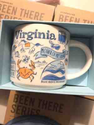 Starbucks Been There Series Mug Virginia - Sold on eBay Sep, 8th 2018 for $15.50