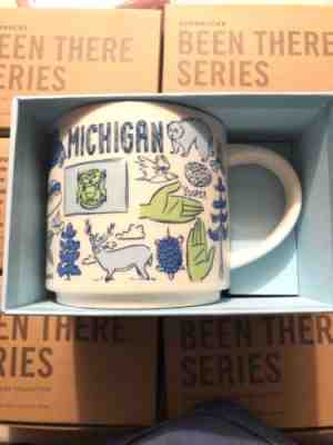 Starbucks MICHIGAN BEEN THERE MUG - Sold on eBay Sep, 8th 2018 for $7.30