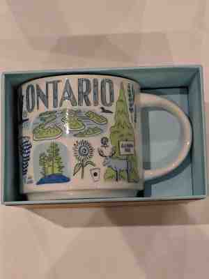 Starbucks Been There Collection 14 oz Coffee Mug ONTARIO CANADA - Sold on eBay Sep, 8th 2018 for $22.00