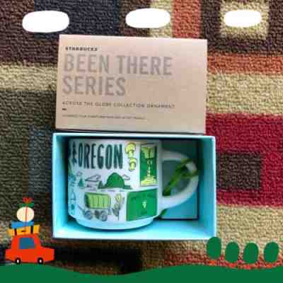 Starbucks YAH Oregon Been There 2oz Mini Ornament mug espresso coffee demi cup - Sold on eBay Sep, 8th 2018 for $17.00