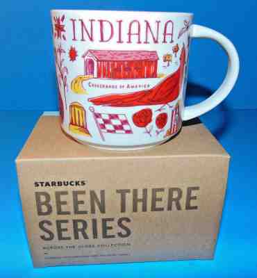 STARBUCKS BEEN THERE COLLECTION INDIANA NIB ! - Sold on eBay Sep, 7th 2018 for $23.99