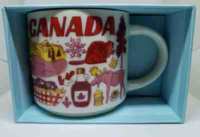 Starbucks Been There CANADA MUG - NIB - MINT - FREE SHIPPING - Sold on eBay Sep, 6th 2018 for $27.00