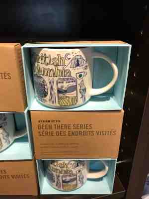 Starbucks BEEN THERE Canada British Columbia mug New in box - Sold on eBay Sep, 4th 2018 for $23.95