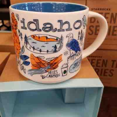 Starbucks IDAHO You Are Here 2018 Ltd BEEN THERE Ceramic Coffee Cup 10 oz Mug - Sold on eBay Sep, 4th 2018 for $34.95