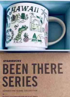 BRAND NEW 2018 Starbucks Mug Hawaii "Been There Series" 14 oz - Sold on eBay Sep, 2nd 2018 for $18.50