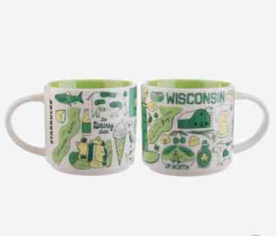 Starbucks Coffee Been There Series Mug WISCONSIN NIB New Collectible - Sold on eBay Sep, 1st 2018 for $24.00