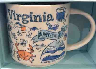 Starbucks Been There Virginia - MINT - NIB - FREE SHIPPING - Sold on eBay Aug, 30th 2018 for $23.00