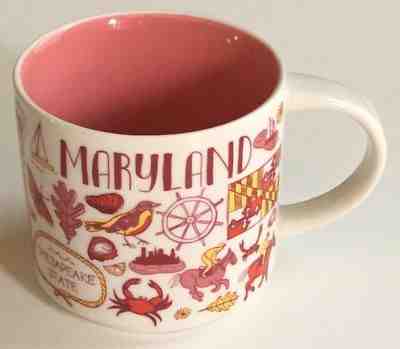Starbucks Maryland Been There Series 2017 Across The Globe Collection Coffee Mug - Sold on eBay Aug, 30th 2018 for $15.95