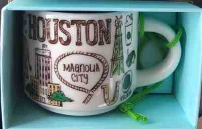 Starbucks Houston “Been There Collection” Ornament NWT - Sold on eBay Aug, 29th 2018 for $21.98