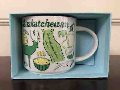 Starbucks Been There Series Across the Globe Collection Saskatchewan Canada Mug - Sold on eBay Aug, 29th 2018 for $100.00