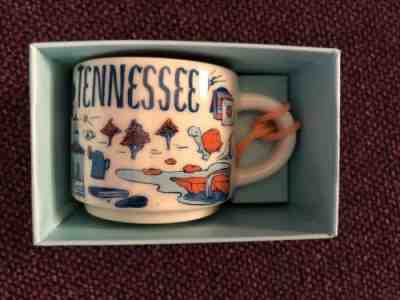 Starbucks Tennessee “Been There Collection” Ornament NWT - Sold on eBay Aug, 29th 2018 for $27.98