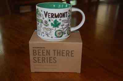 Starbucks Vermont Been There Series New 14 oz. Coffee Mug - Sold on eBay Aug, 29th 2018 for $25.00
